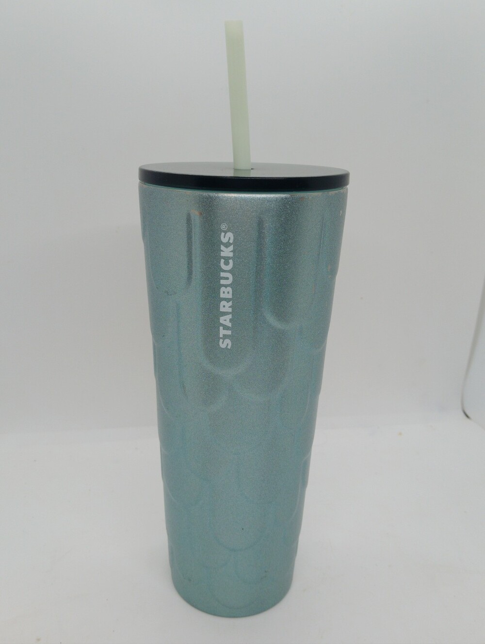 ​Starbucks 2022 Stainless Steel Mermaid Siren Scales Tumbler 24oz
